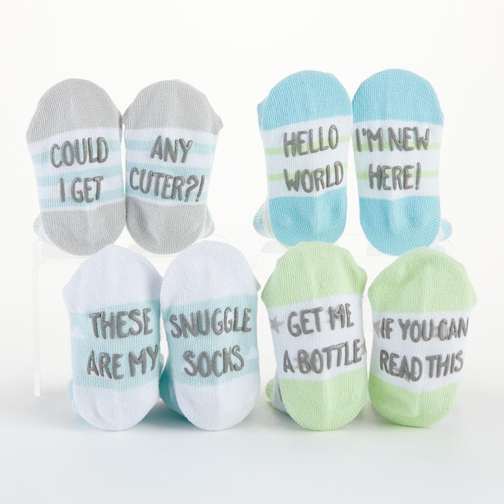 Silly Soles 4-Pair Sock Set - Boy