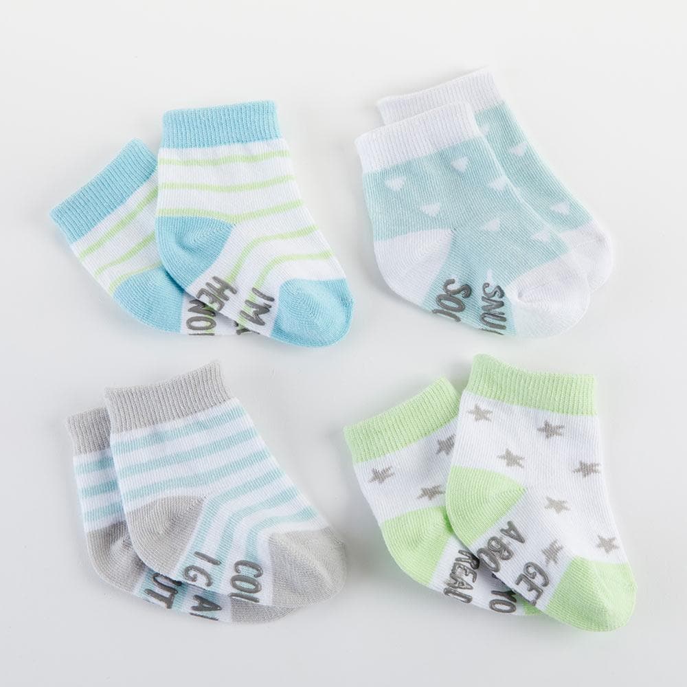 Silly Soles 4-Pair Sock Set - Boy