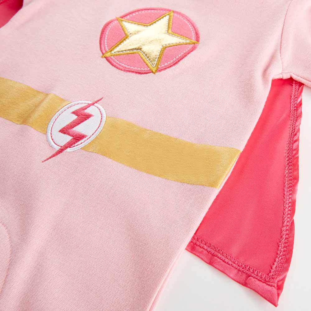 Big Dreamzzz Baby Superhero 2-Piece Layette Set - Girl (Personalization Available)