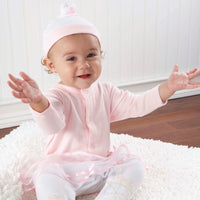 Thumbnail for Big Dreamzzz Baby Ballerina 2-Piece Layette Set  (Personalization Available)