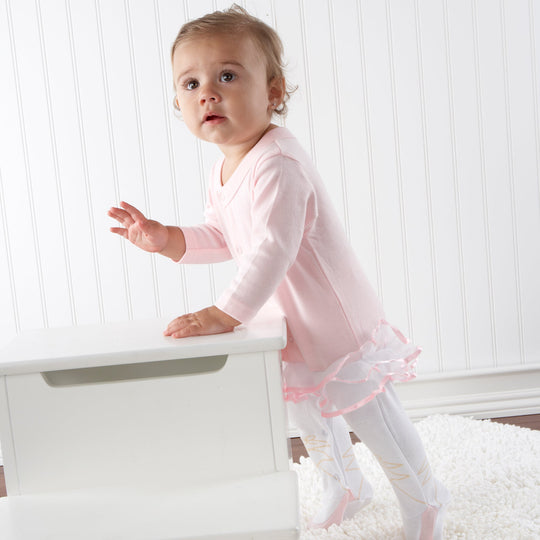 Big Dreamzzz Baby Ballerina 2-Piece Layette Set  (Personalization Available)