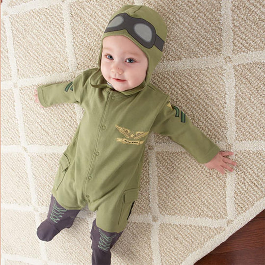 Big Dreamzzz Baby Pilot 2-Piece Layette Set (Personalization Available)