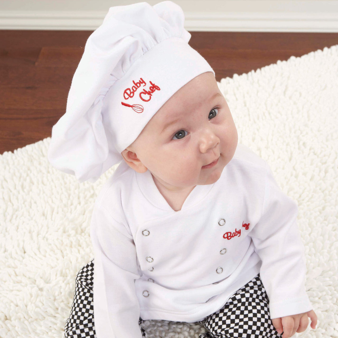 Big Dreamzzz Baby Chef 3-Piece Layette Set (Personalization Available)