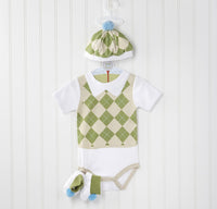 Thumbnail for Sweet Tee 3-Piece Golf Layette Set in Golf Cart Packaging