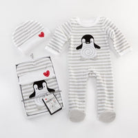 Thumbnail for Penguin Pajama 2-Piece Layette Set