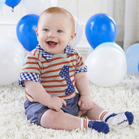 Thumbnail for My First Birthday 3 Piece Dapper Dude Outfit