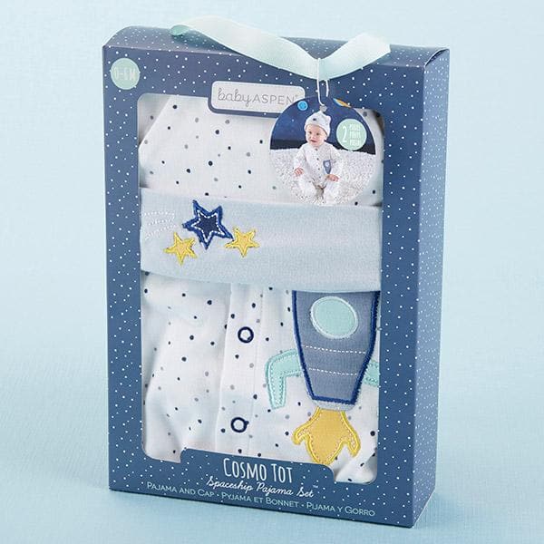 Cosmo Tot Spaceship 2-Piece Pajama Gift Set