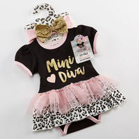 Thumbnail for My First Fashionista Outfit with Headband (0-6 mos)