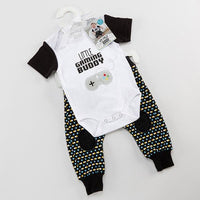 Thumbnail for My First Gaming Buddy 2-Piece Outfit (0-6 mos)