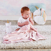 Thumbnail for Unicorn Plush Plus Blanket for Baby (Personalization Available)