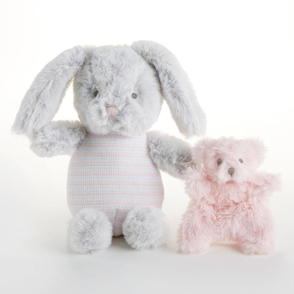 Luxury Baby Bunny Plush Plus Rattle for Baby