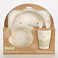 Thumbnail for Natural Baby Bamboo Bunny 5-Piece Feeding Set