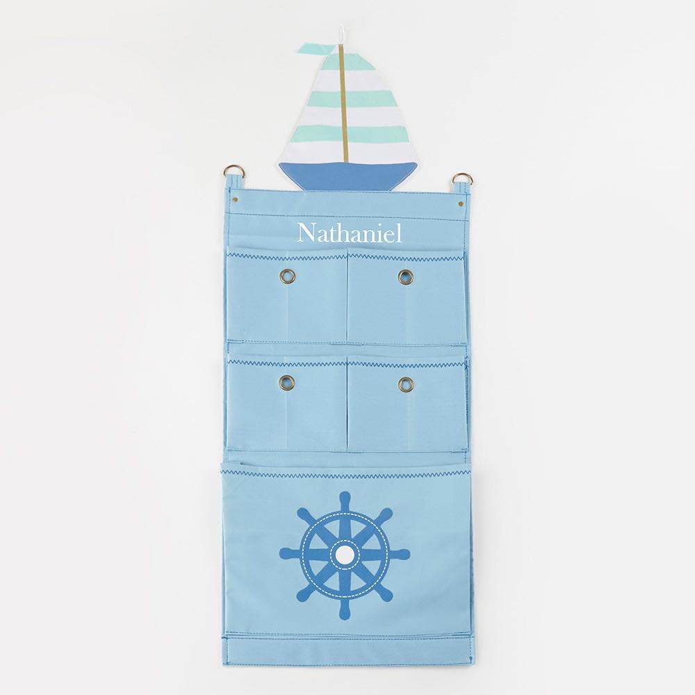 Sailboat Wall Organizer (Personalization Available)