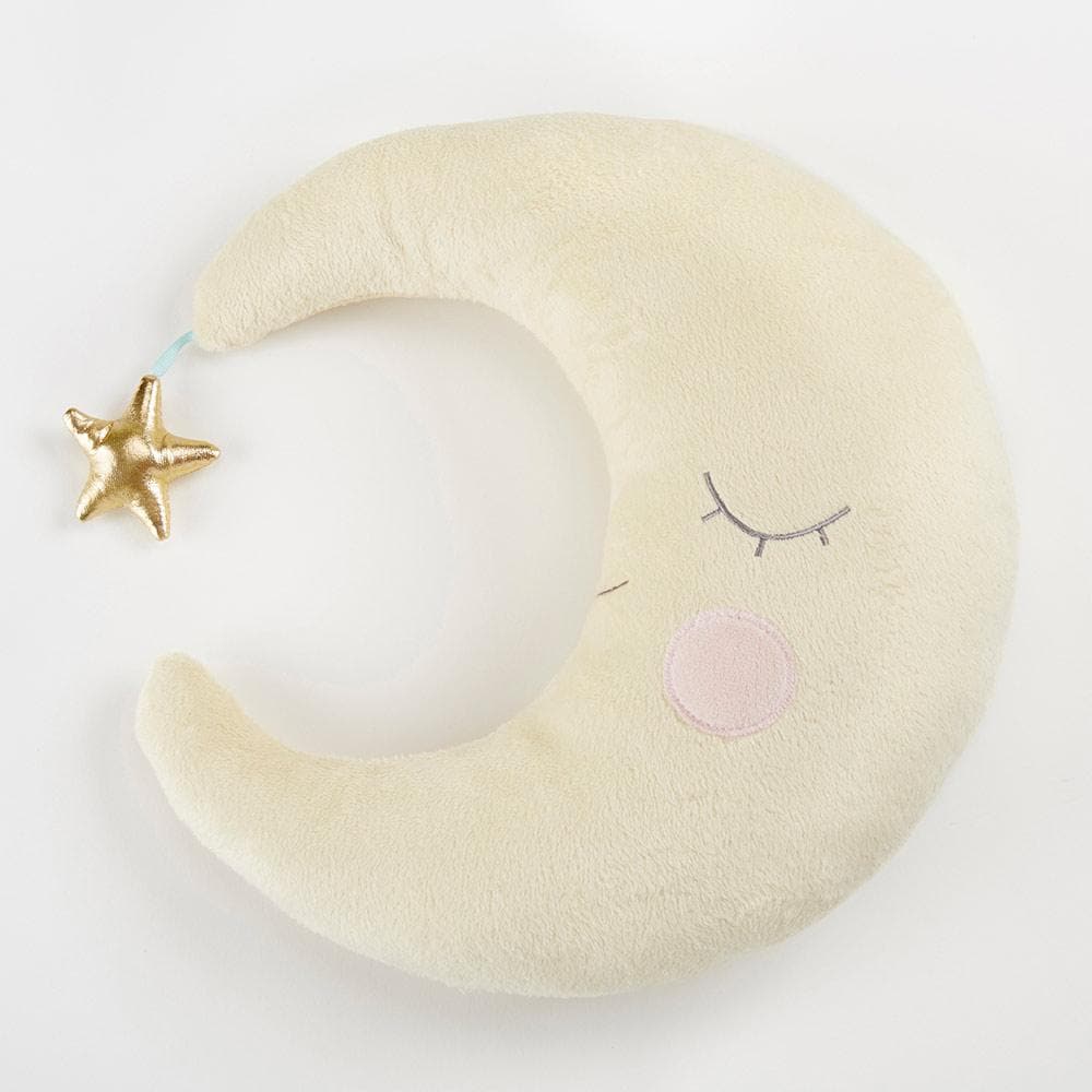 Bedtime Stories Decorative Moon Pillow