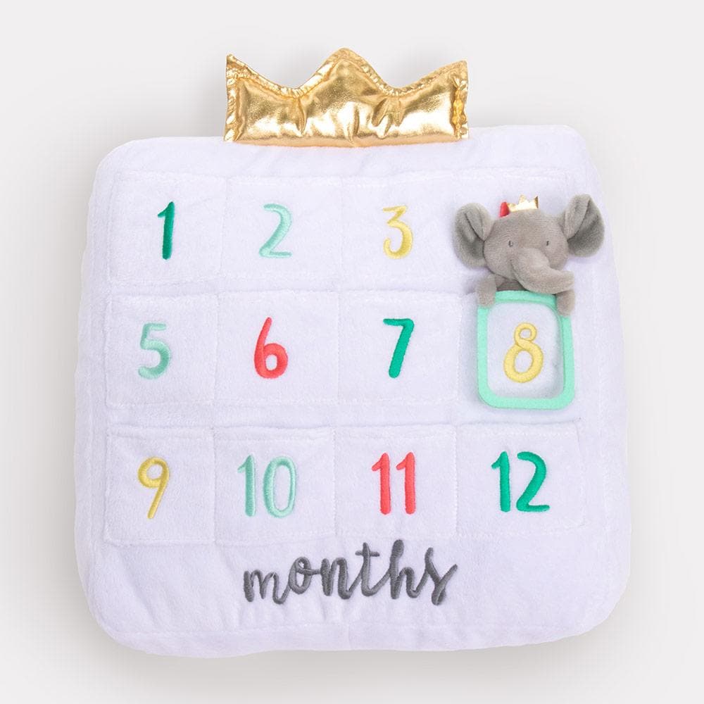 My First Milestone Baby Age Decorative Pillow
