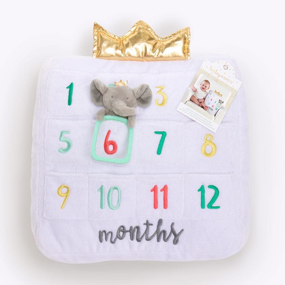 My First Milestone Baby Age Decorative Pillow