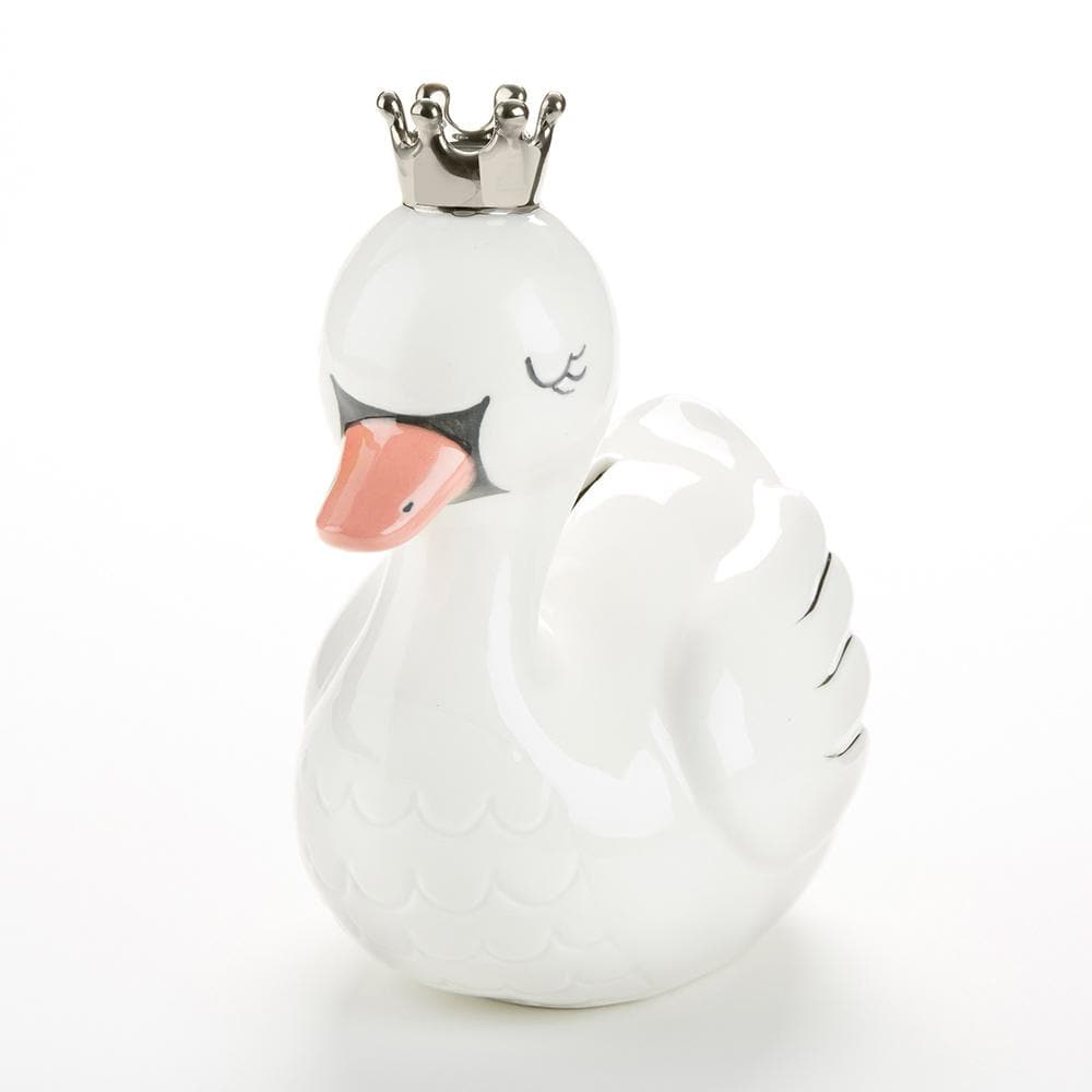 Swan Princess Porcelain Bank