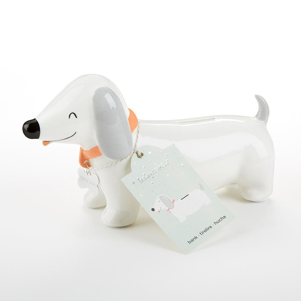 Puppy Porcelain Bank