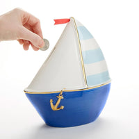 Thumbnail for Sailboat Porcelain Bank