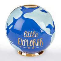 Thumbnail for Little Explorer Globe Porcelain Bank