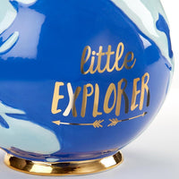 Thumbnail for Little Explorer Globe Porcelain Bank