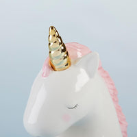 Thumbnail for Simply Enchanted Small Unicorn Porcelain Bank