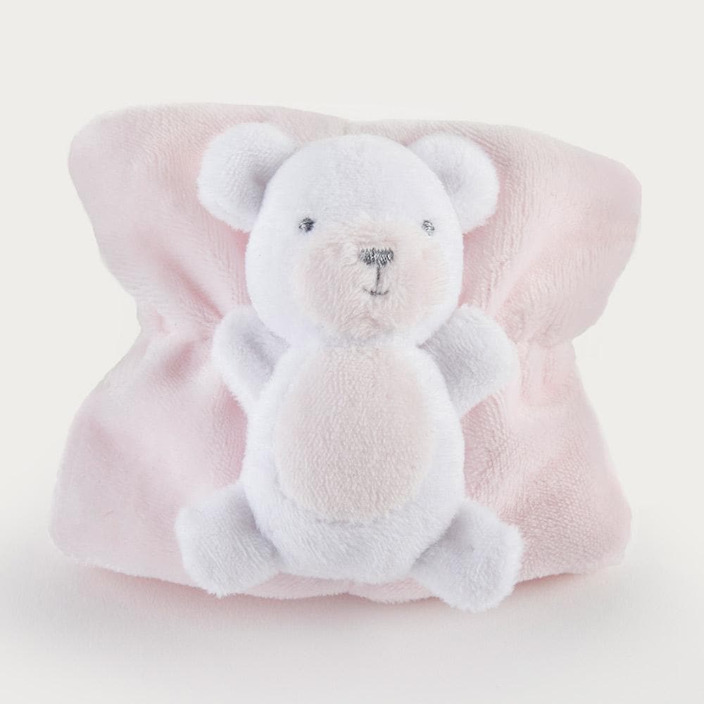 Teddy Bear Bottle Buddy (Pink)