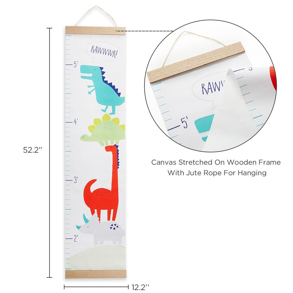 Dino Baby Hanging Growth Chart