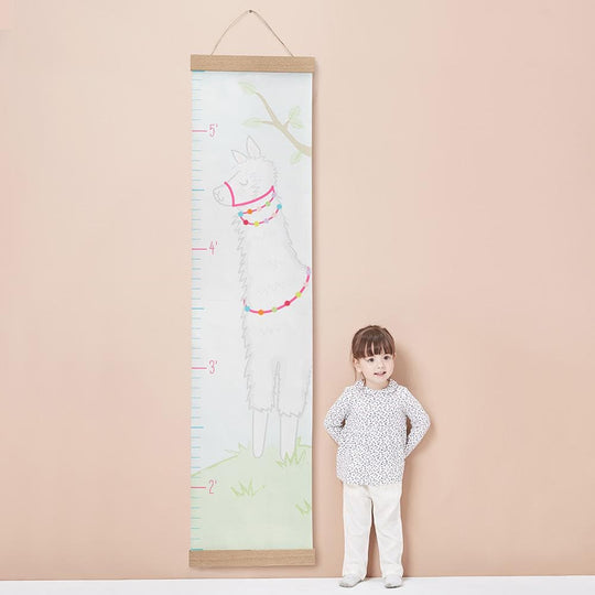 Llama Hanging Growth Chart