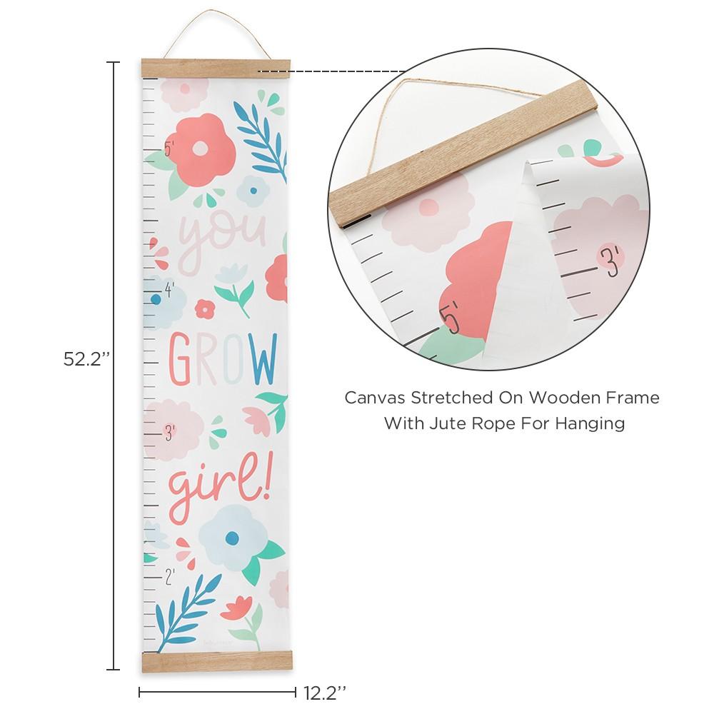You Grow Girl Hanging Growth Chart