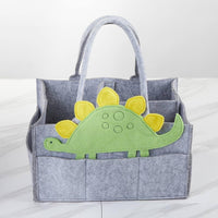Thumbnail for Dinosaur Diaper Caddy Organizer (Personalization Available)