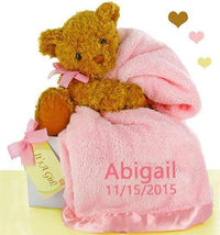 Thumbnail for Personalized Bear Essentials Gift Set (Blue or Pink)