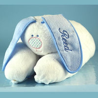 Thumbnail for Personalized Snuggle Bunny Baby Blanket Gift Set