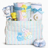 Thumbnail for Deluxe Diaper Tote Baby Gift Basket