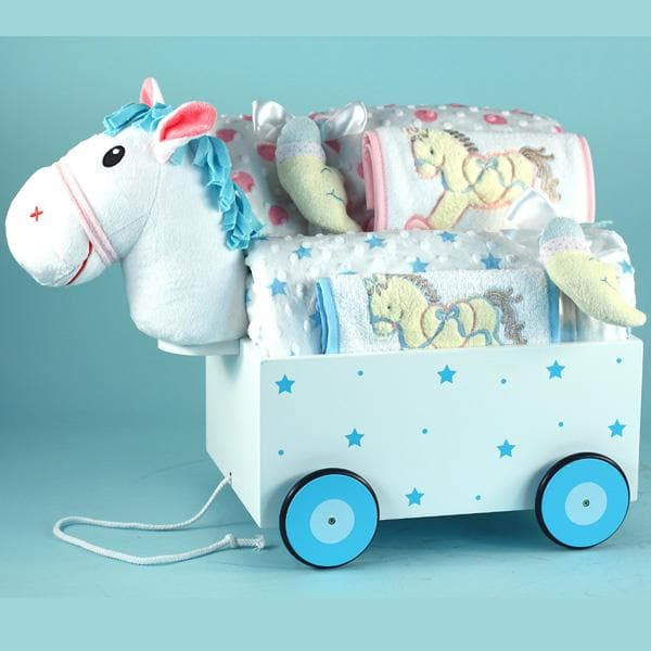 Pony Welcome Wagon Baby Gift for Twins