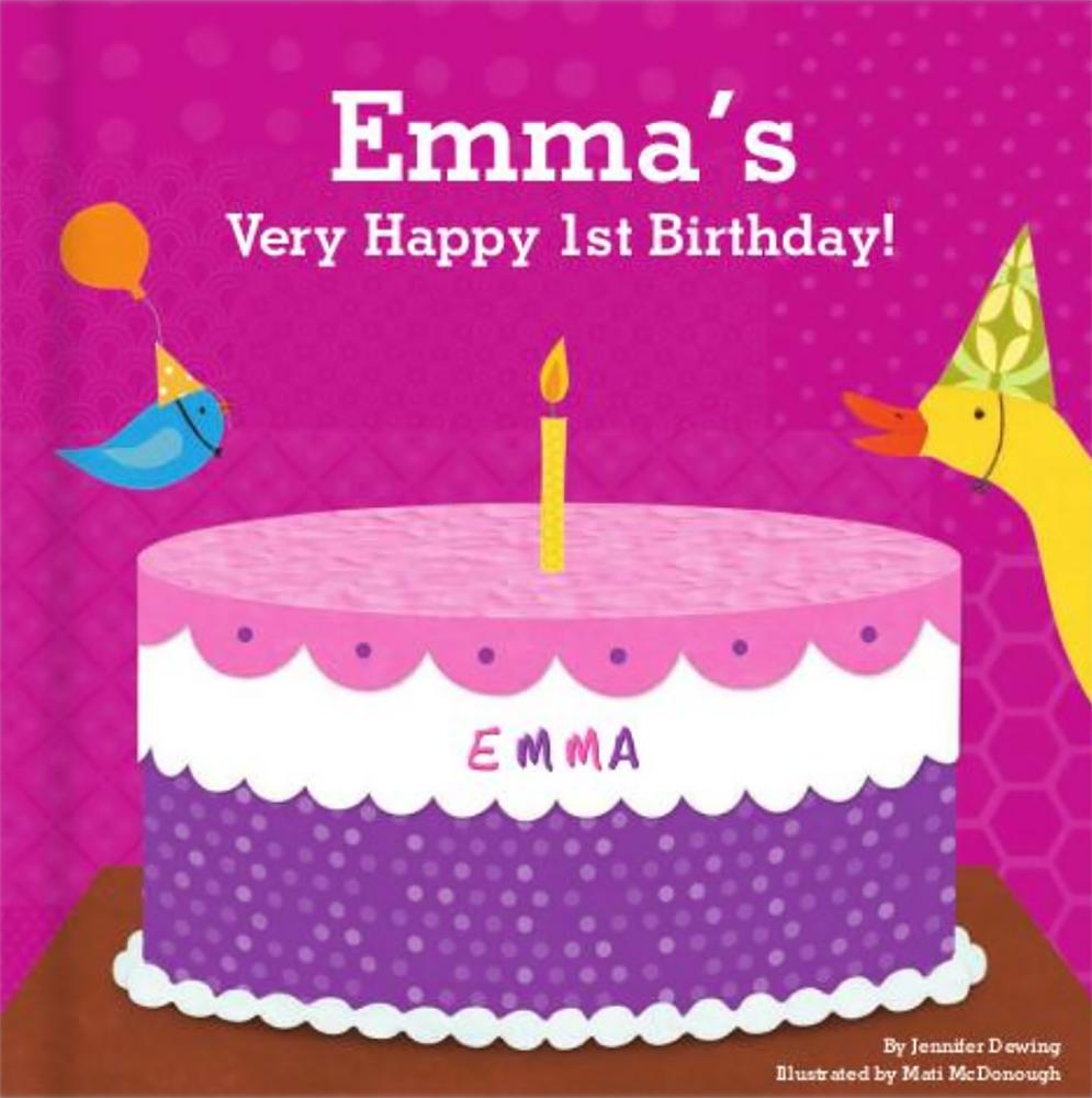 My Very Happy Birthday Personalized Book For Girls