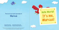 Thumbnail for Hello World! Personalized Board Book - Blue