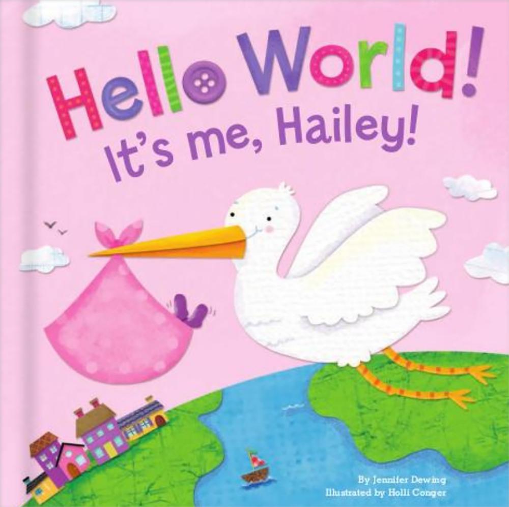 Hello World! Personalized Storybook - Pink