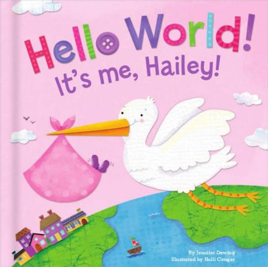 Hello World! Personalized Storybook - Pink
