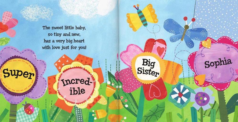 Super, Incredible Big Sister Personalized Storybook