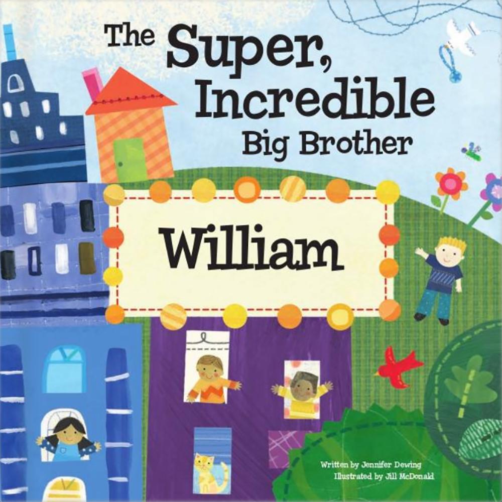 Super Incredible Big Brother Personalized Storybook