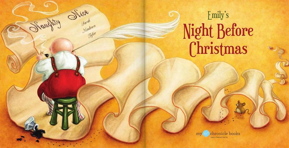 My Night Before Christmas Personalized Storybook