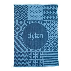 Personalized Patchwork Stroller Blanket (Many Colors Available)