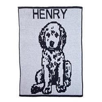 Thumbnail for Personalized Puppy Dog Stroller Blanket (Many Colors Available)