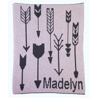 Thumbnail for Personalized Tribal Arrows Stroller Blanket (Many Colors Available)