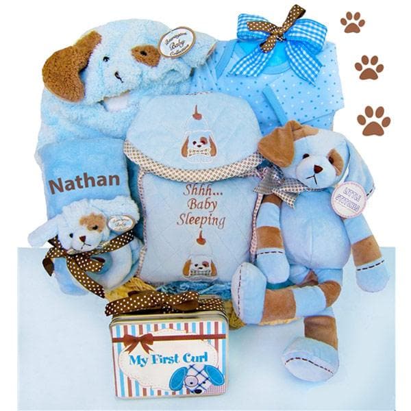 Personalized Puppy Love Moses Basket