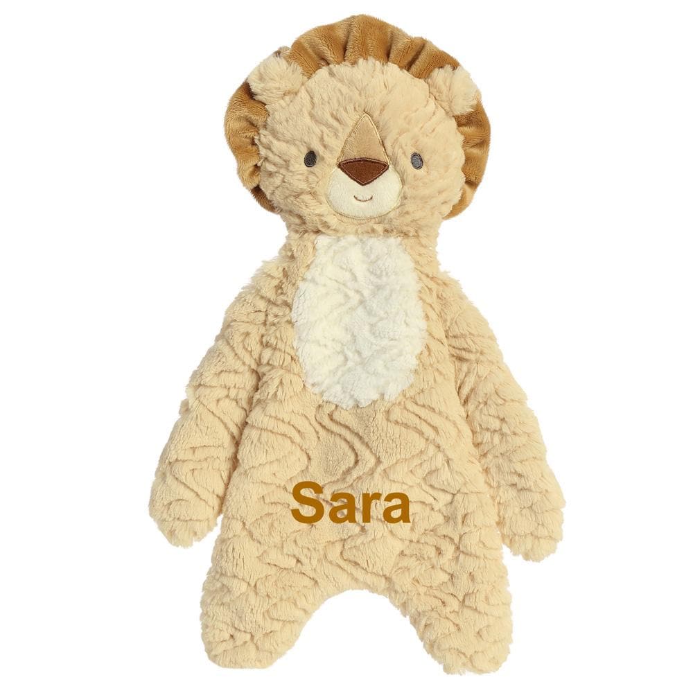 Lovely Lion Plush Lovey (Personalization Available)