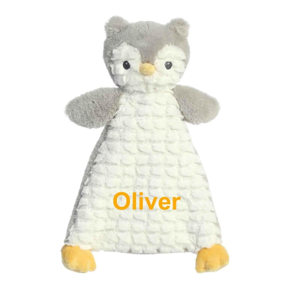 Ollie Owl Plush Lovey (Personalization Available)