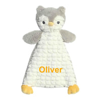 Thumbnail for Ollie Owl Plush Lovey (Personalization Available)