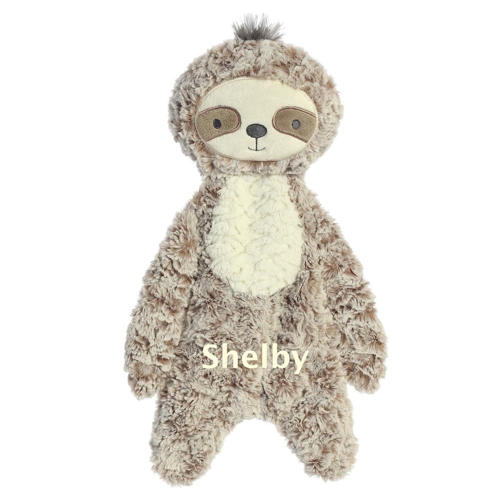 Slowly Sloth Plush Lovey (Personalization Available)